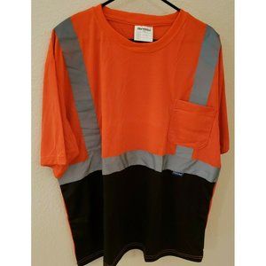 Hi Vis T Shirts ANSI Class 2 Reflective Safety Hig